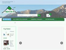 Tablet Screenshot of paravival.com